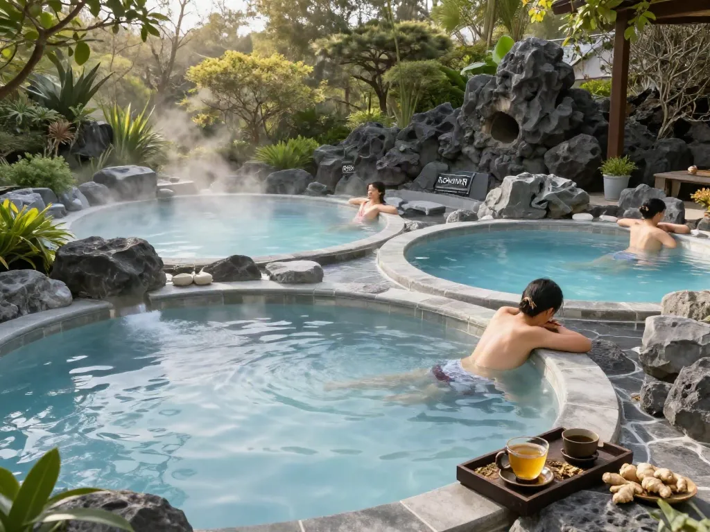 rokok88 slot login experience with serene hot springs and refreshing herbal tea lounge