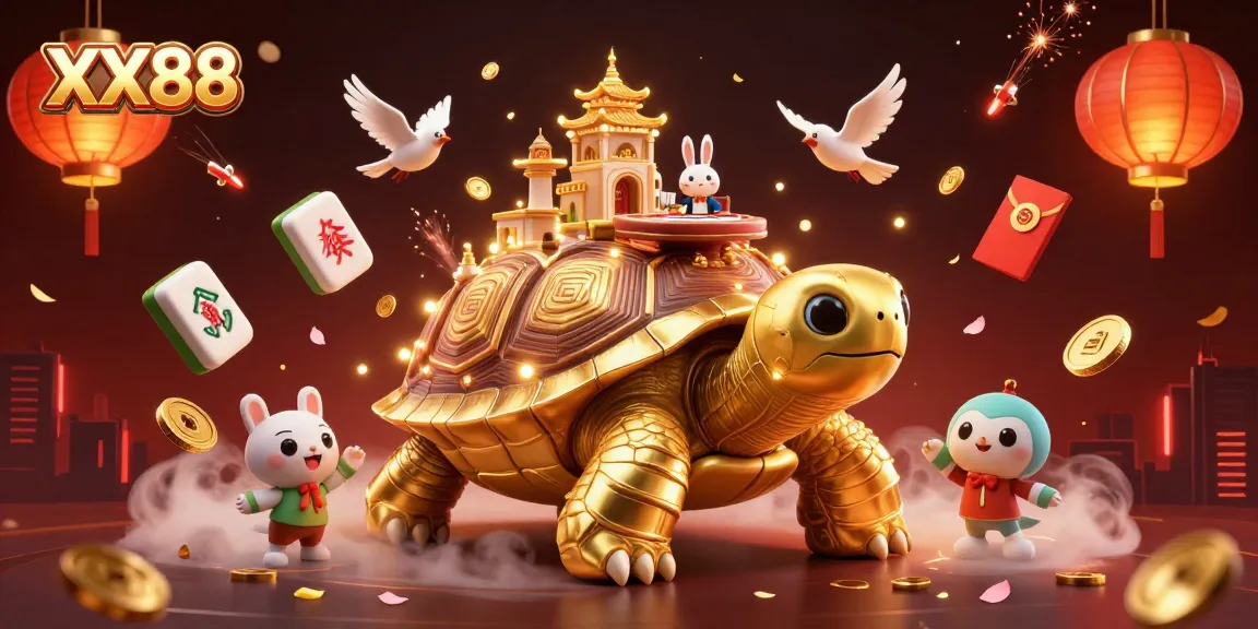 Experience the thrilling world of XX88 as the golden tortoise casino dazzles with excitement and rewards.